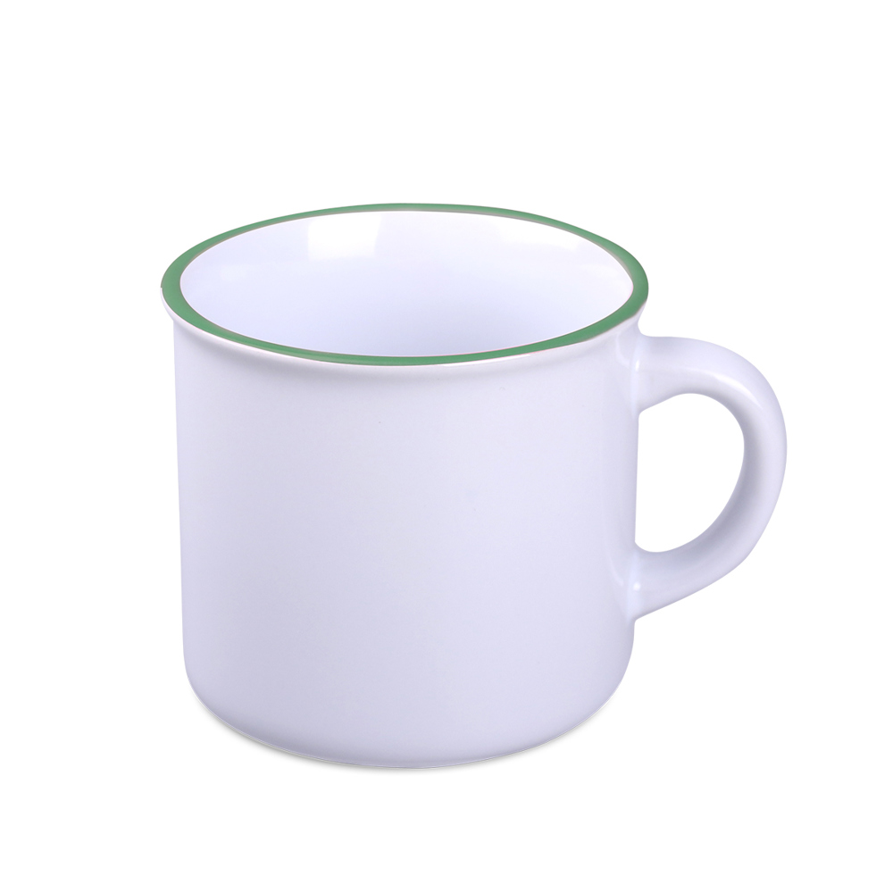 Sublimationstasse Loft Art 290ml - white/green