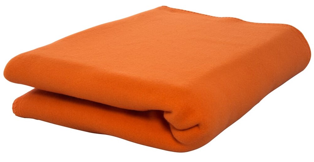 Fleecedecke 150x120 cm, 250 g/m² - Orange (PMS 165c) / Orange