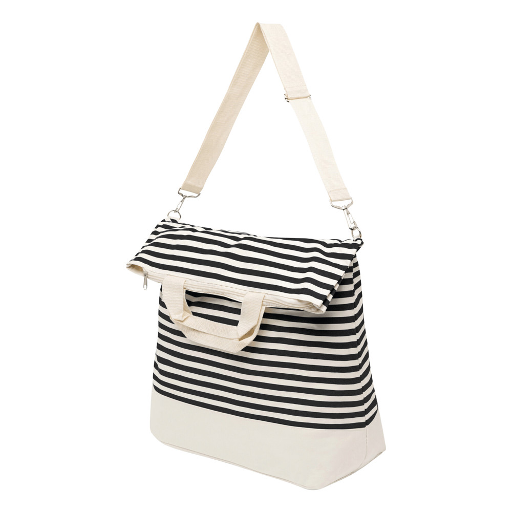 JUIST - Strandtasche - beige, schwarz