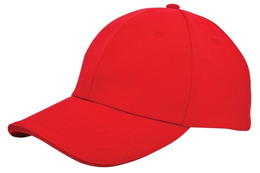 Canvas Sandwich Cap - Rot (PMS 199c) / Rot