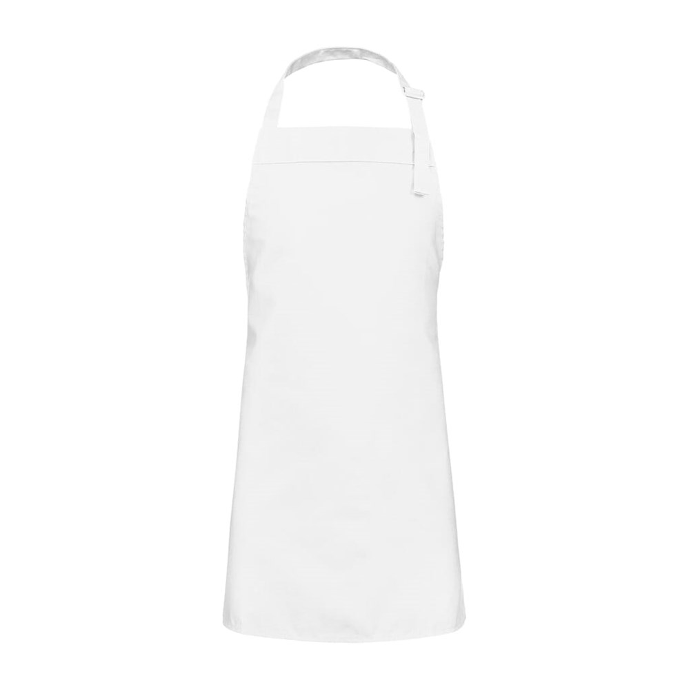 Kinderschürze 60x50 cm - Weiß (WHITE) / Weiß