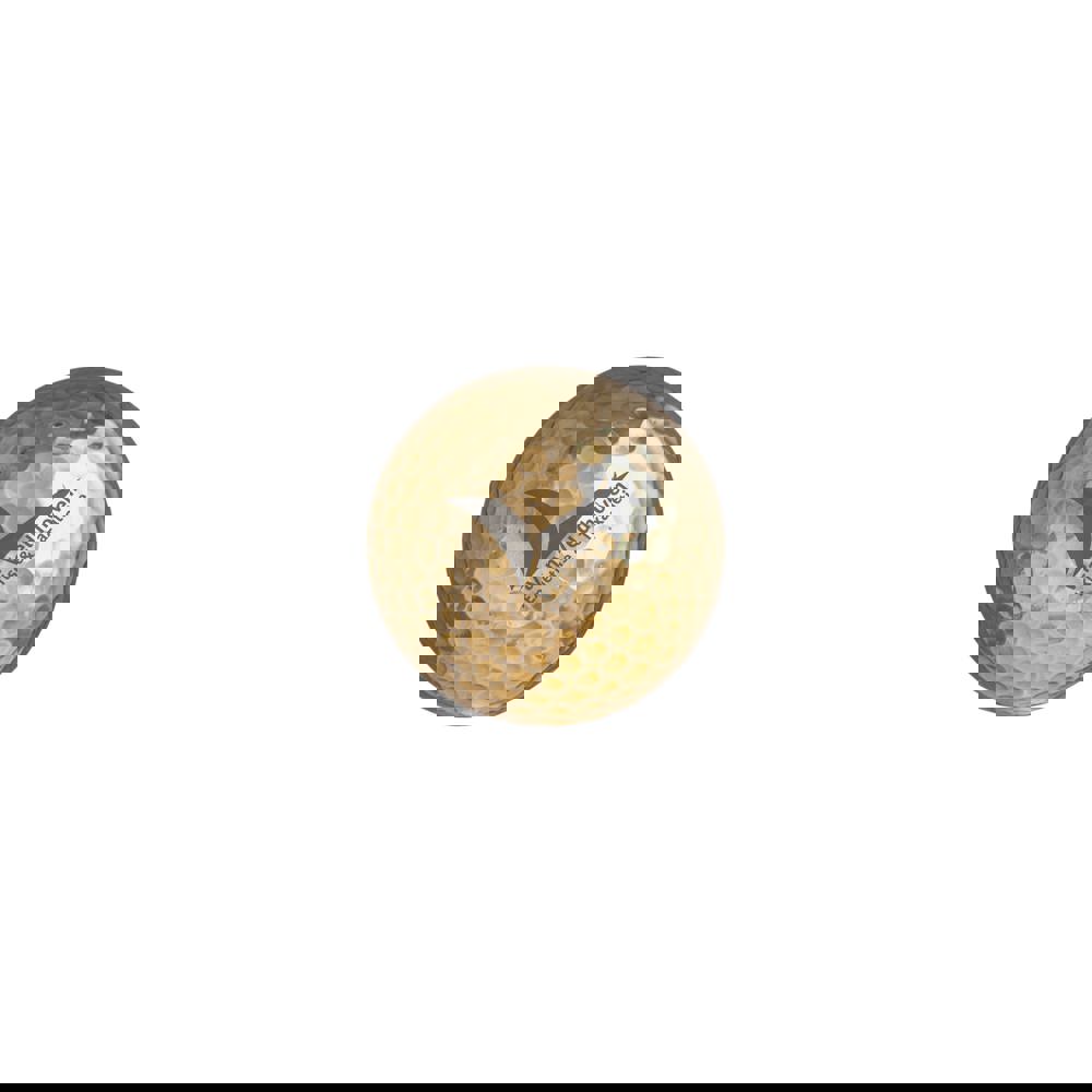 Luxus-Golfball - gold