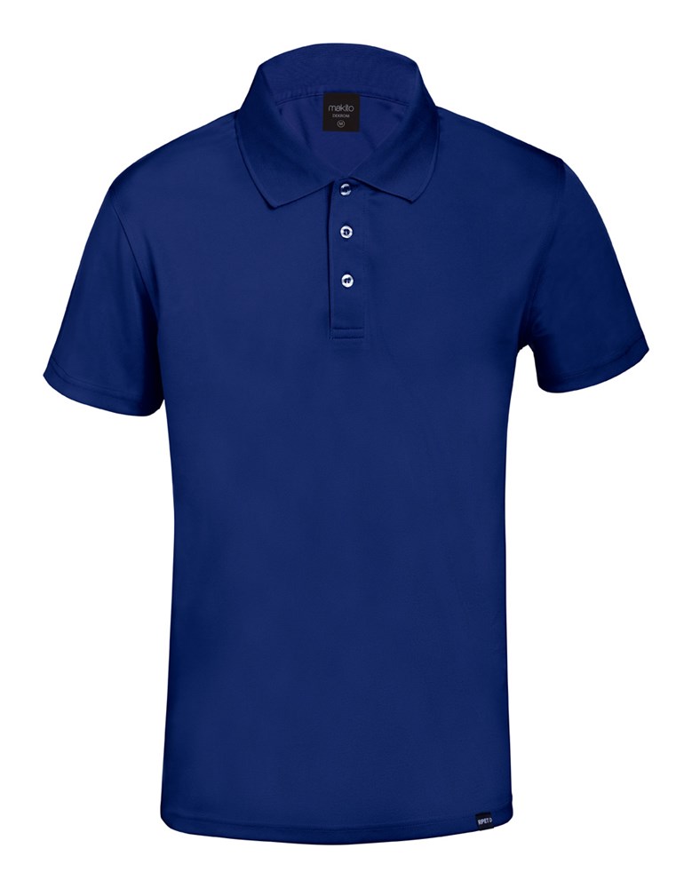 Noran - RPET Polo-Shirt - Dunkelblau