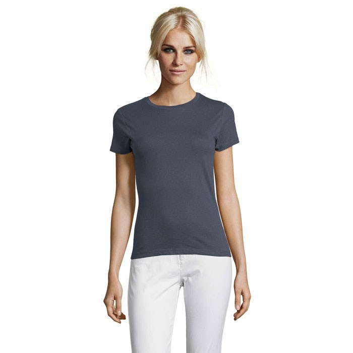 REGENT WOMEN - REGENT DAMENT-SHIRT 150g - Mausgrau