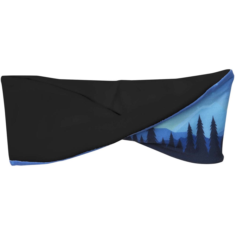 Emma Sublimation-Stirnband aus RPET mit Fleece