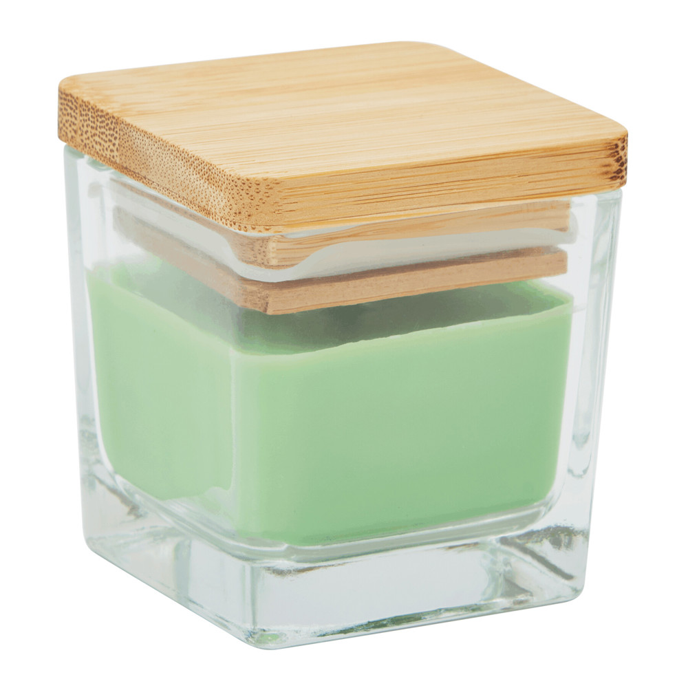 VANILLA GLOW - Duftkerze GLOW - grün / Apfel