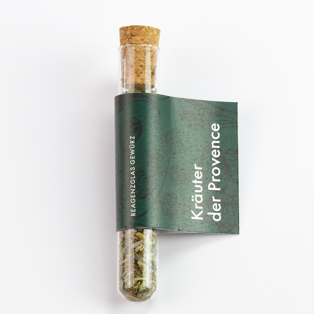 Reagenzglas mit Gewürzmischung