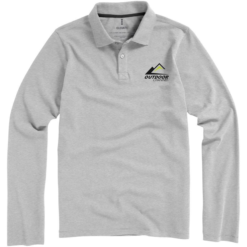 Oakville Langarm Poloshirt für Herren