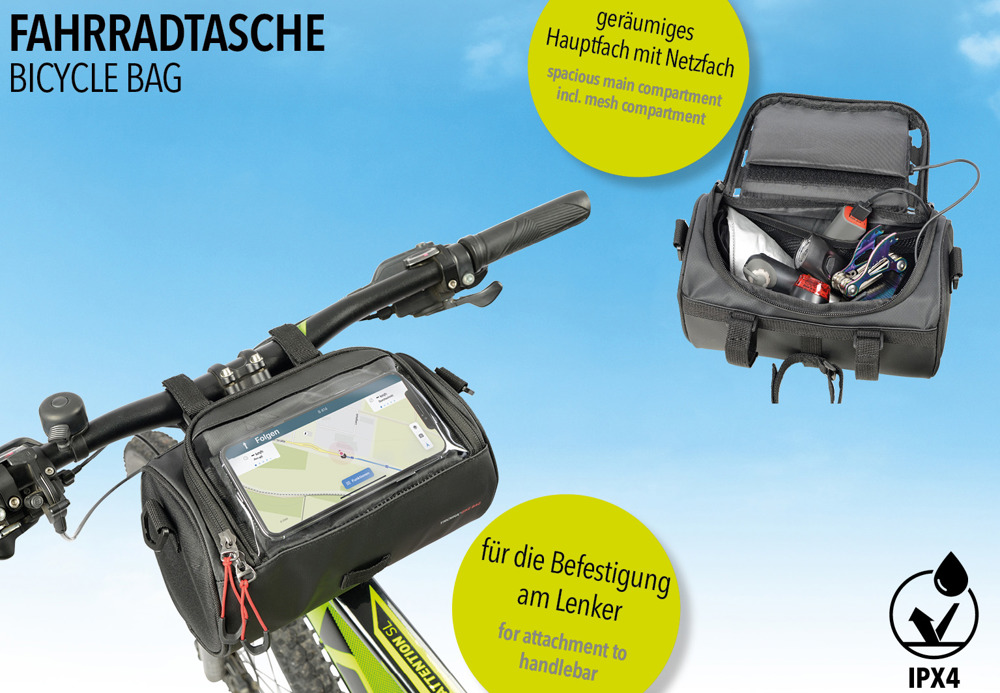 TROIKA Fahrradtasche BIKE BAG