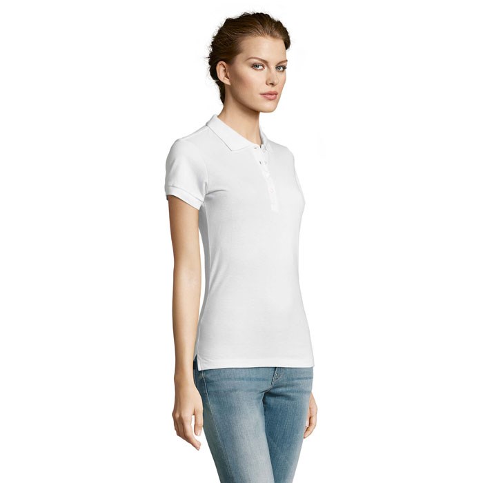 PEOPLE - PEOPLE DAMEN POLO 210g