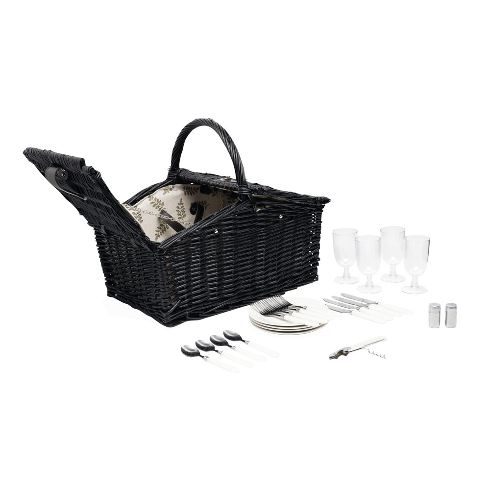RICHMOND PARK - Weiden-Picknickkorb für 4 Personen