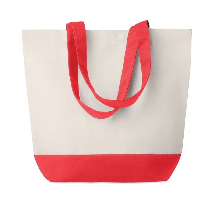 KLEUREN BAG - Shopping Tasche Canvas - Rot