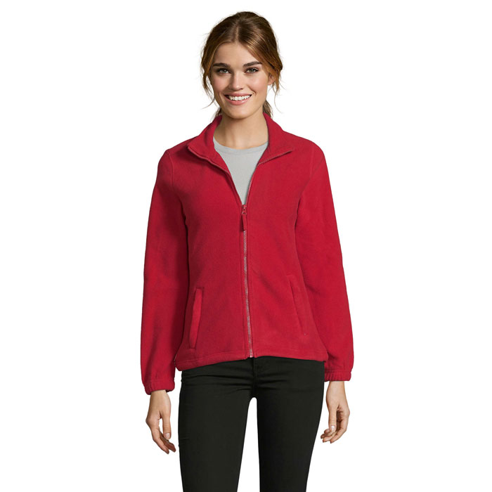 NORTH WOMEN - NORTH DAMEN FL JACKE  300g - Red