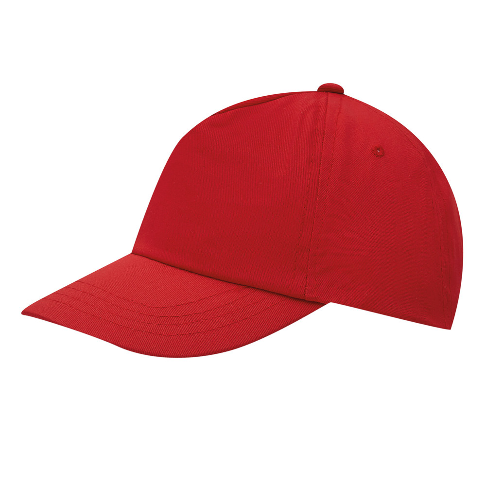 KIDDY WEAR - 5-Panel-Cap für Kinder - Rot