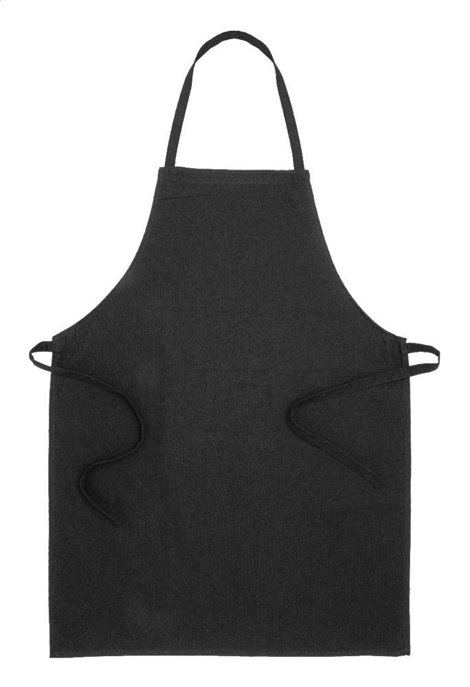 Commis - Baumwollschürze - schwarz