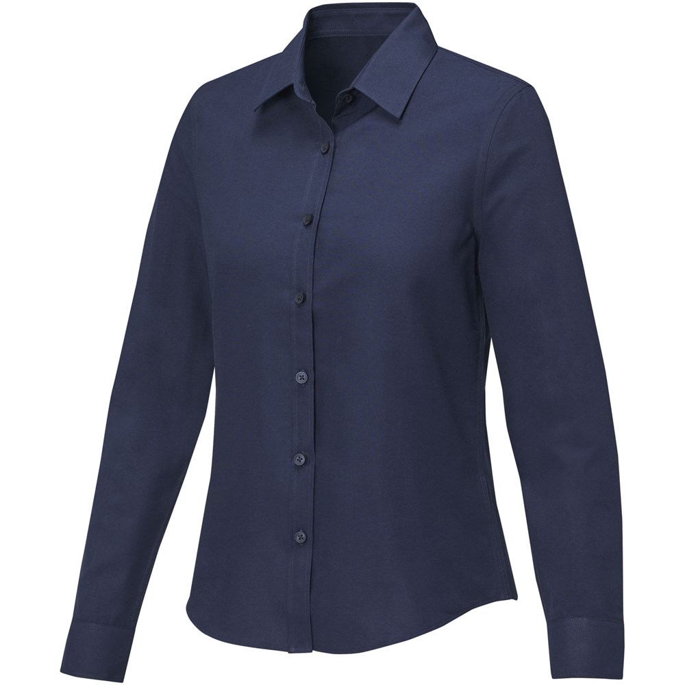Pollux Damenbluse mit langen Ärmeln - navy