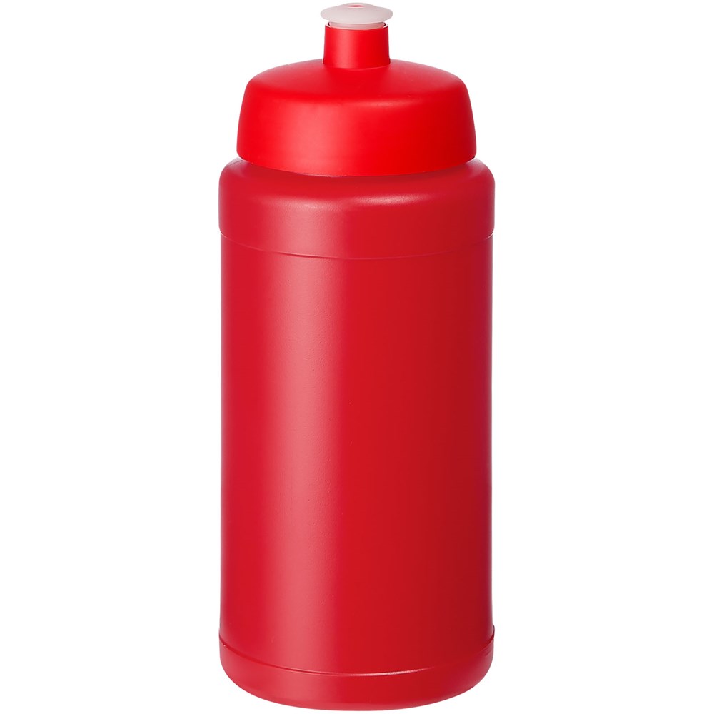 Baseline Recycelte Sportflasche, 500 ml - rot, rot