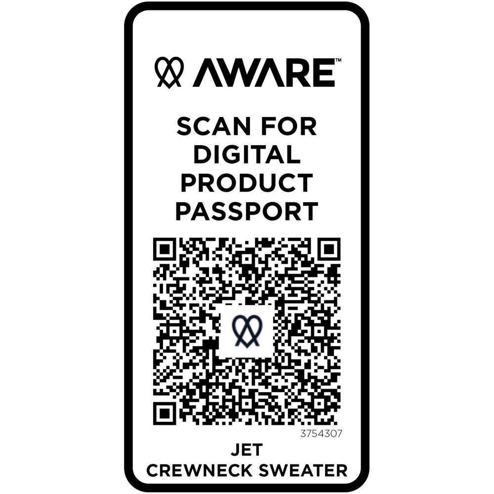 Jet Unisex Aware™ Pullover mit Rundhalsausschnitt aus recyceltem Material