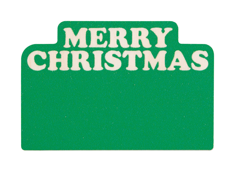 Norrvik - Weihnachtlicher Kühlschrankmagnet - grün