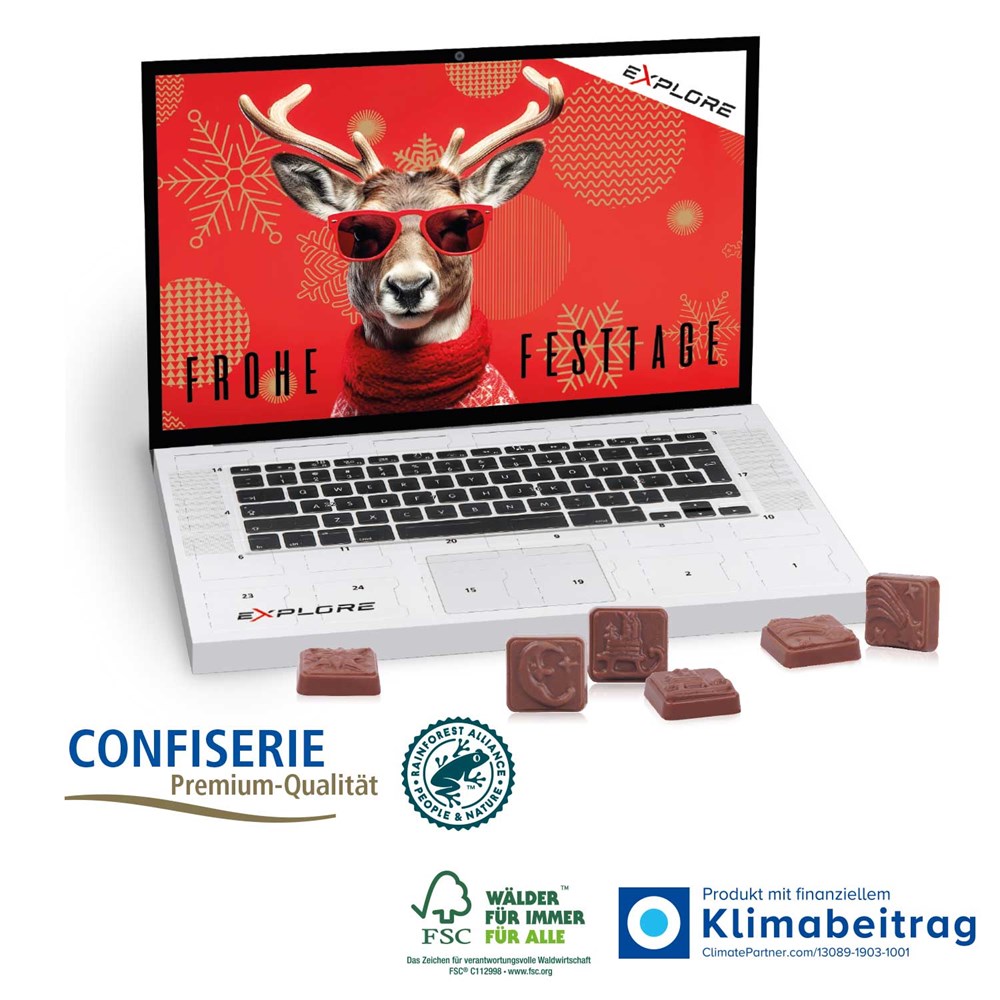 Adventskalender Laptop "Classic Exklusiv"