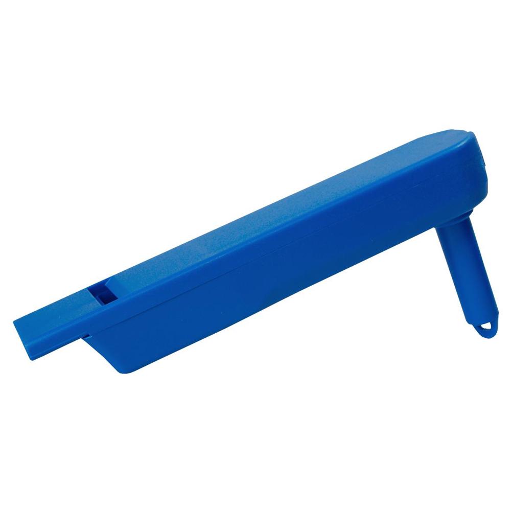 Ratsche "Pfeife" - standard-blau PP