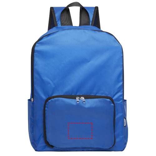 EcoFold faltbarer RPET Rucksack 15 L