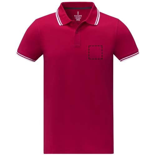 Amarago Polo mit abgesetztem Rand für Herren