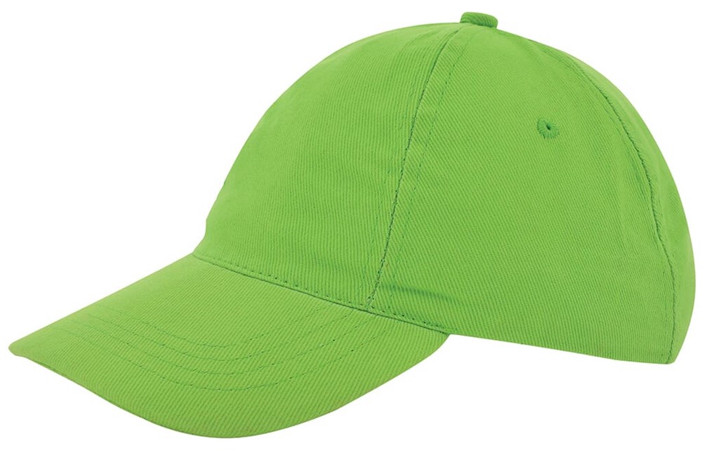 Kids Brushed Promo Cap - Grün (PMS 7488c) / Grun