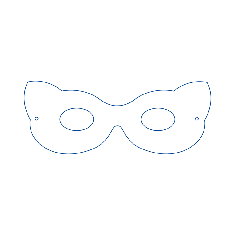 Augenmasken 18 x 7 cm