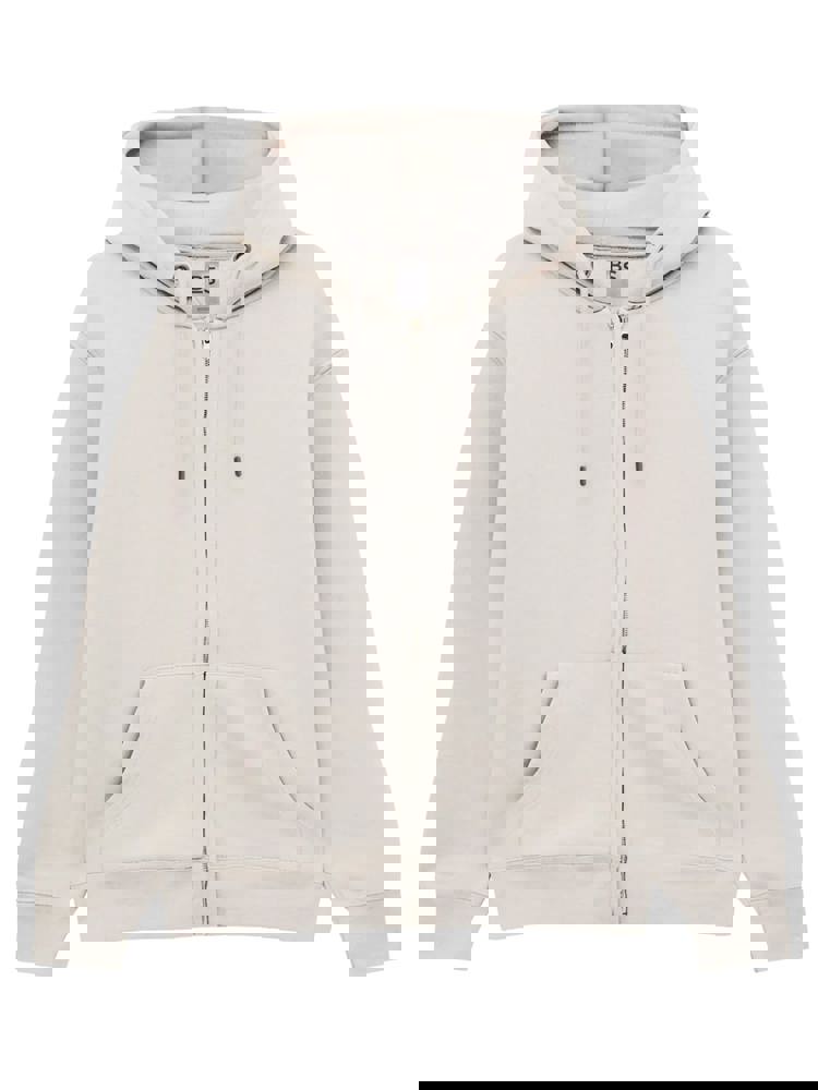 BS Chili Hoodie mit durchgehendem Reißverschluss, 280 gr/m² - Helles Weiß (12-0304 TPG)