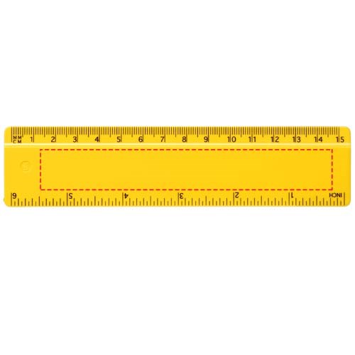 Refari 15 cm Lineal aus recyceltem Kunststoff