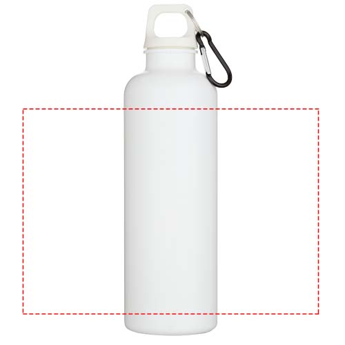Oregon 750 ml einfarbige RS-zertifizierte Wasserflasche aus recyceltem Kunststoff mit Karabinerhaken  