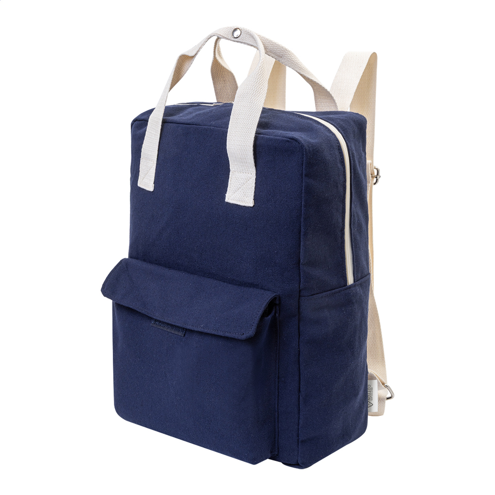 Rekan Back - Rucksack aus recyceltem Canvas - Blau
