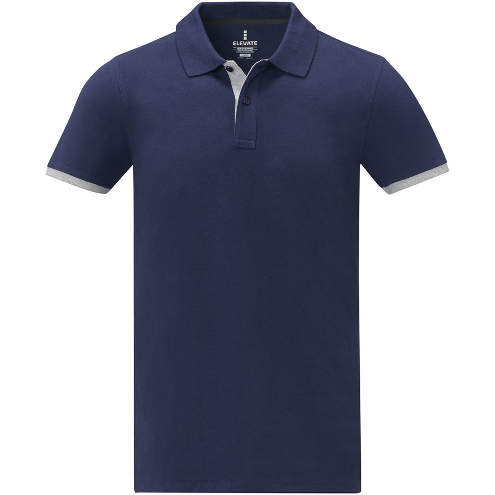 Morgan Polo für Herren, zweifarbig