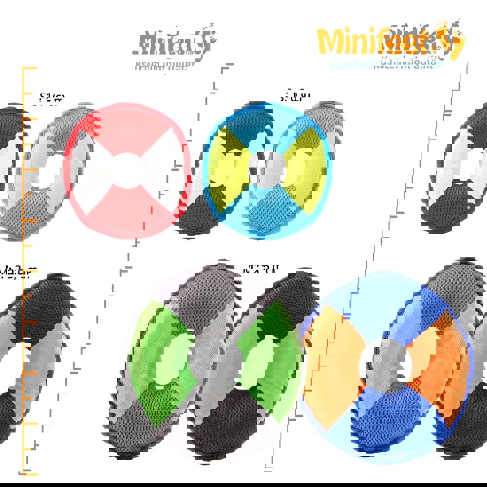 Hundespielzeug Flying Disc, grün/grau, M
