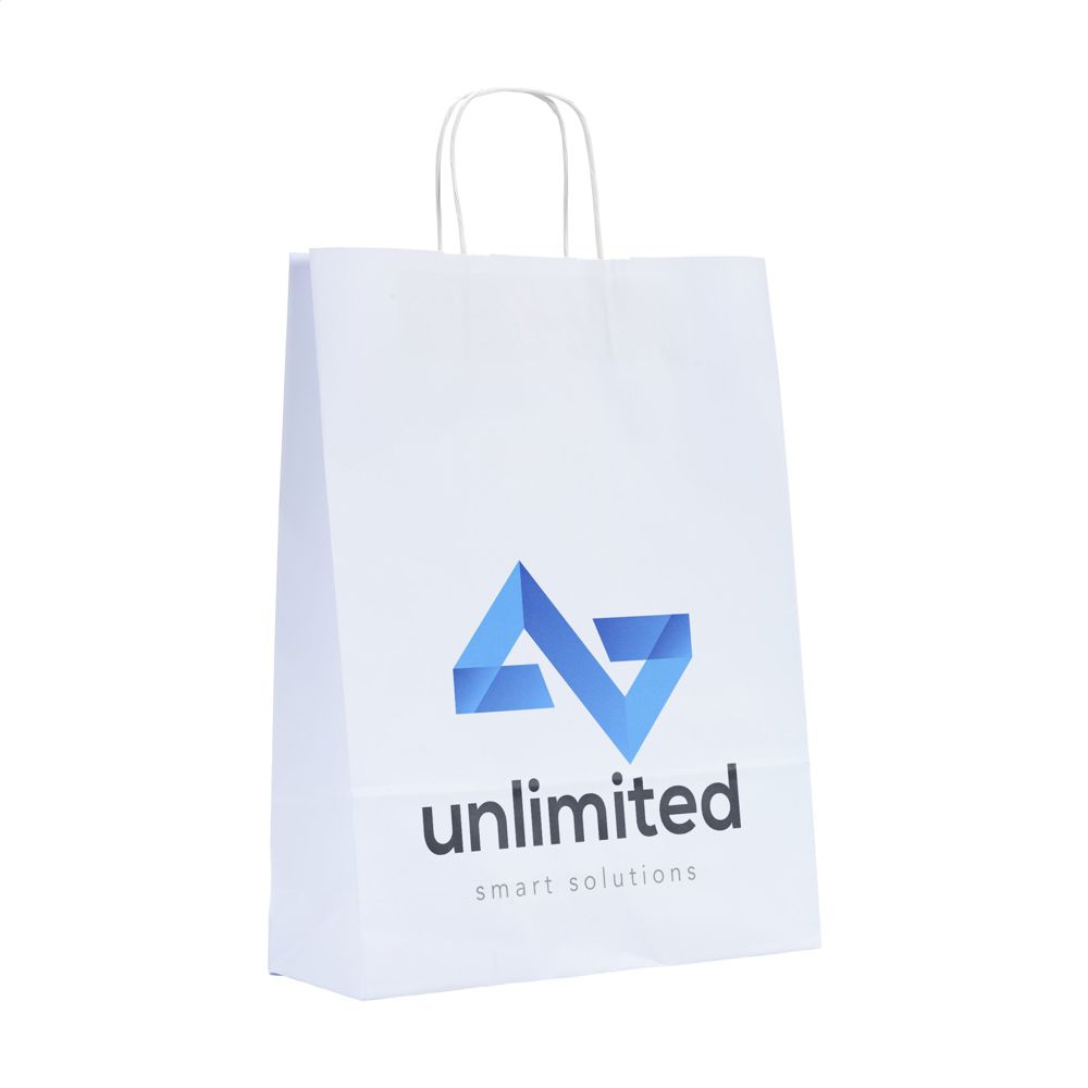 Pagari Paper Bag A3 Papiertüte - weiß