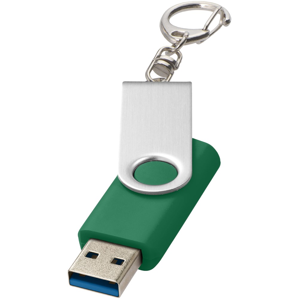 Rotate USB-Stick 3.0 mit Schlüsselanhänger - Grün