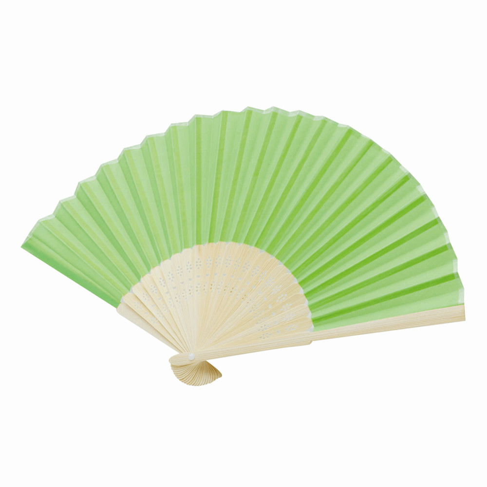 BAMBOO COOL - Faltbarer Fächer - grün