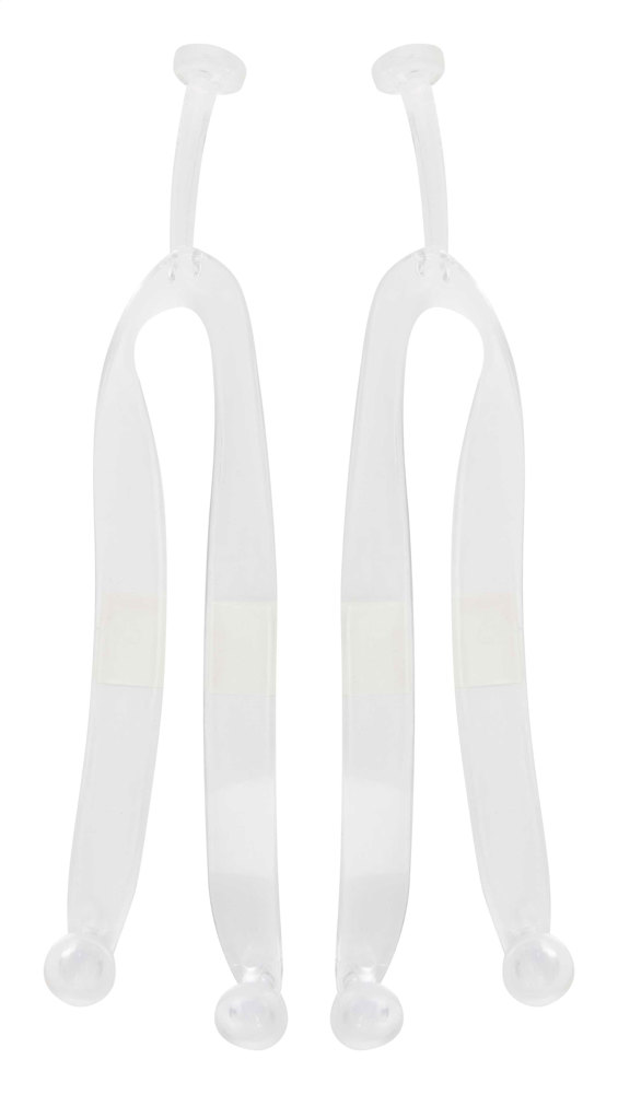 CreaPlaya - Zehensandalen - 42-44-transparent/weiß (B)