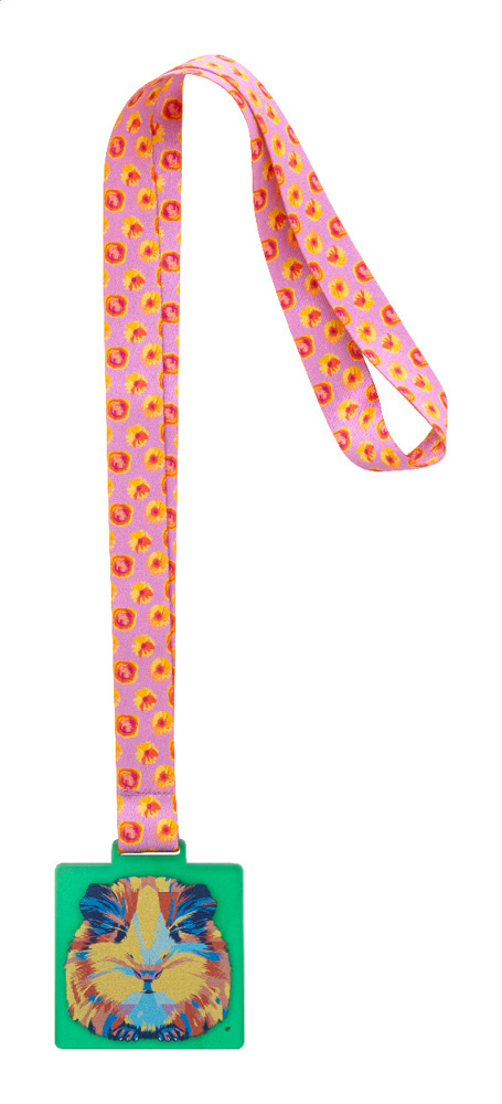 Subdal Colour Square - Individuelle Medaille - grün/transparent