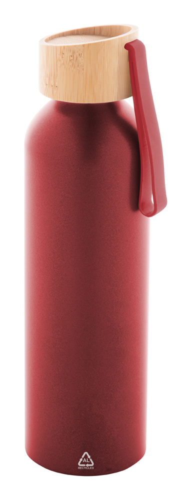 Ralusip Plus - Flasche aus recyceltem Aluminium - rot