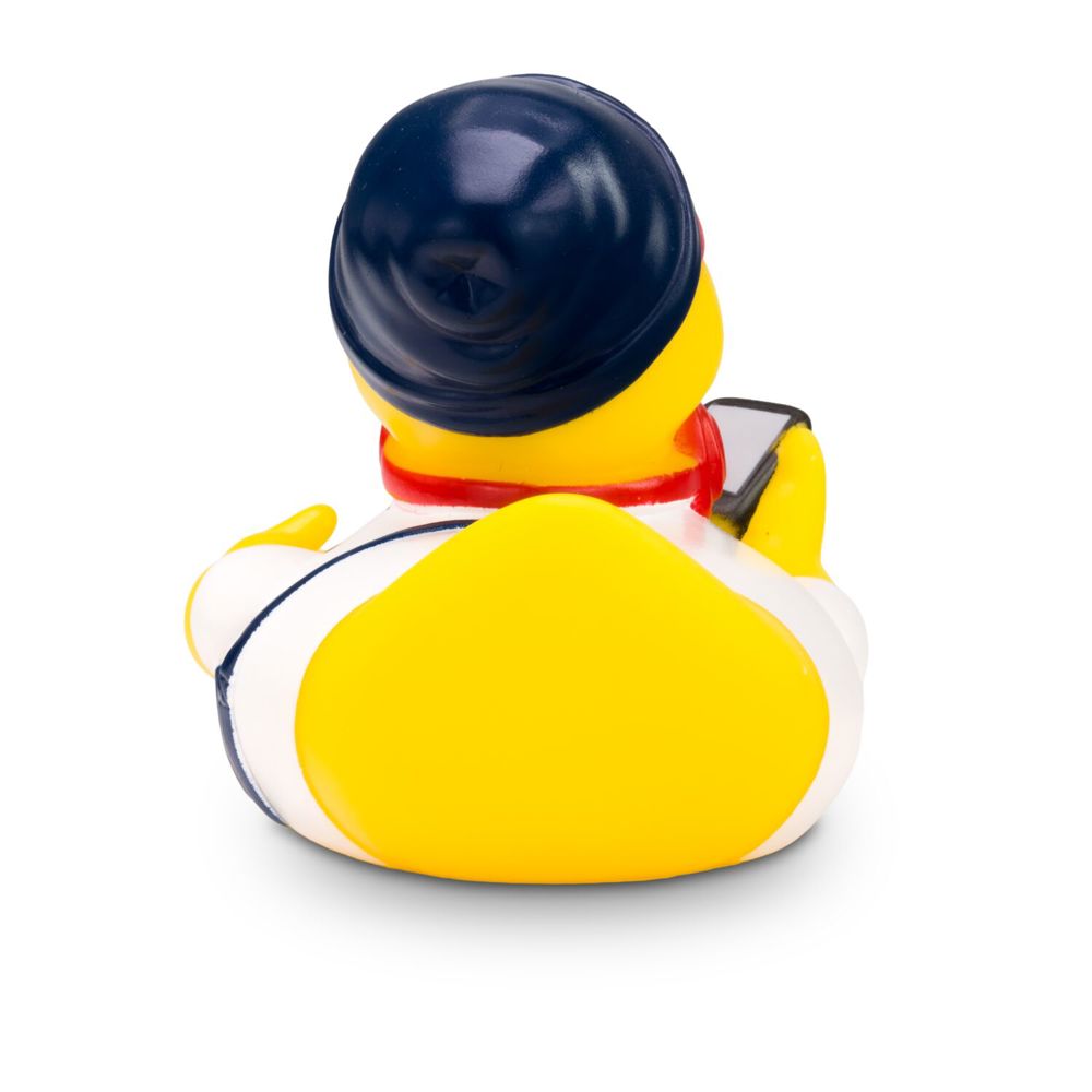 Werbeente Hannes Hipster weißes Shirt