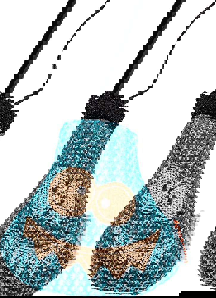 Katzenspielzeug Zora Zahn, blau, one size