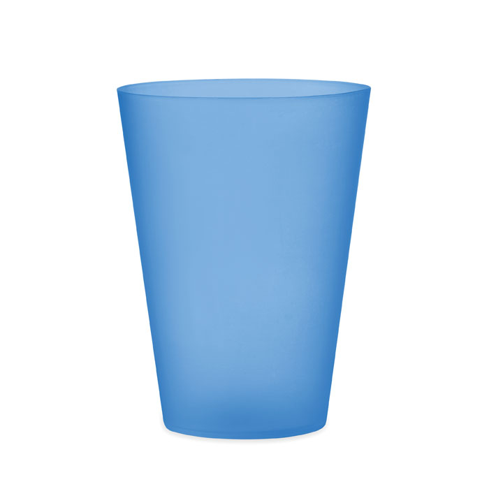 FESTA - Wiederverwendbarer Becher 300ml - transparent blau