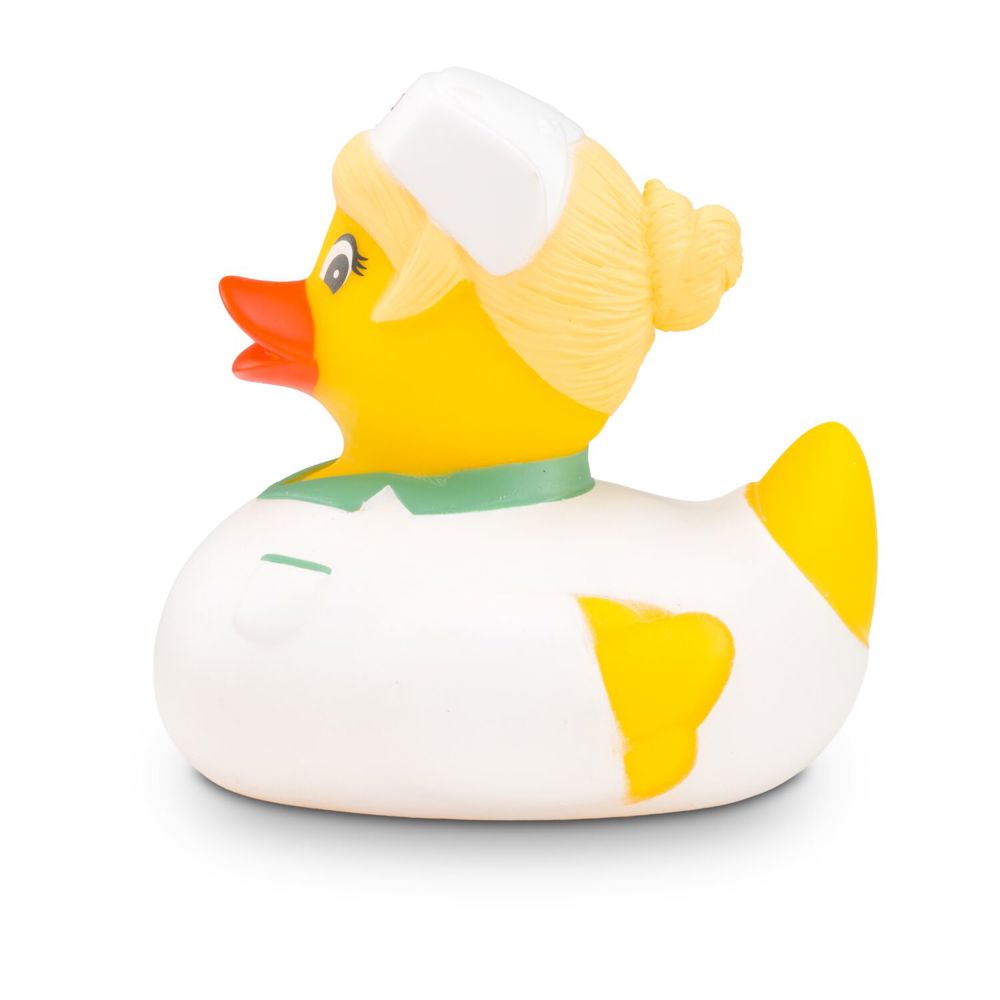 Werbeente Gisela Gesundheit