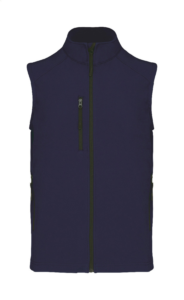 KA403 - Dreilagige Softshellweste - dunkelblau