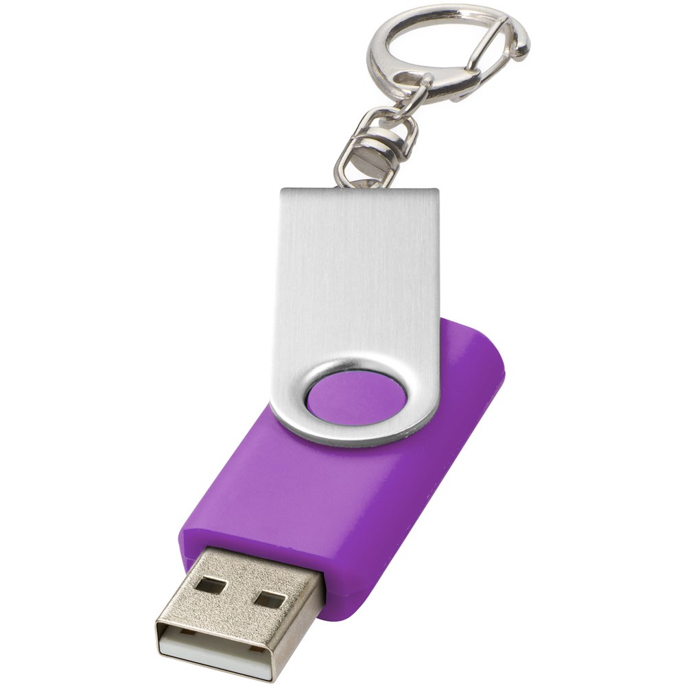 Rotate mit Schlüsselanhänger USB-Stick - lila
