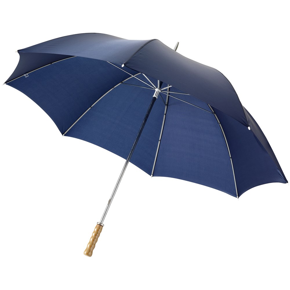 Karl 30" Golfschirm mit Holzgriff - navy
