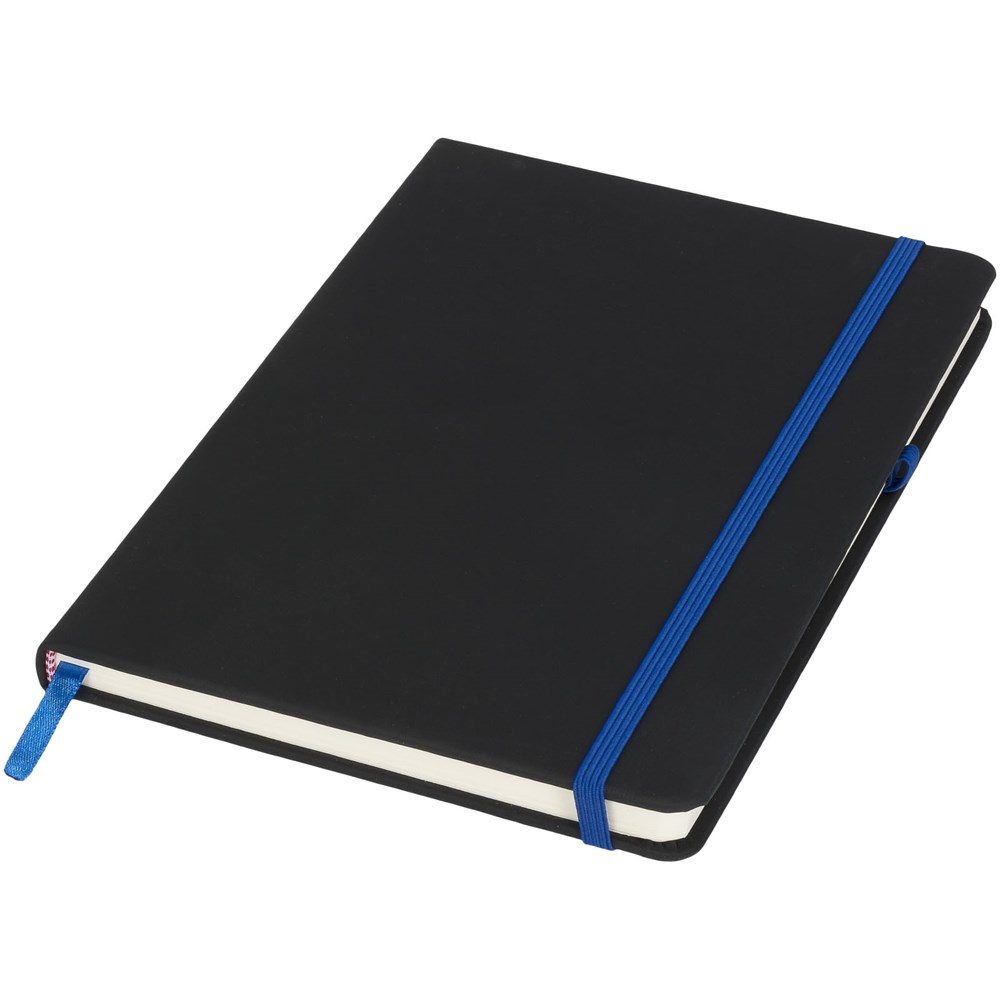 Noir A5 Notizbuch - schwarz, blau