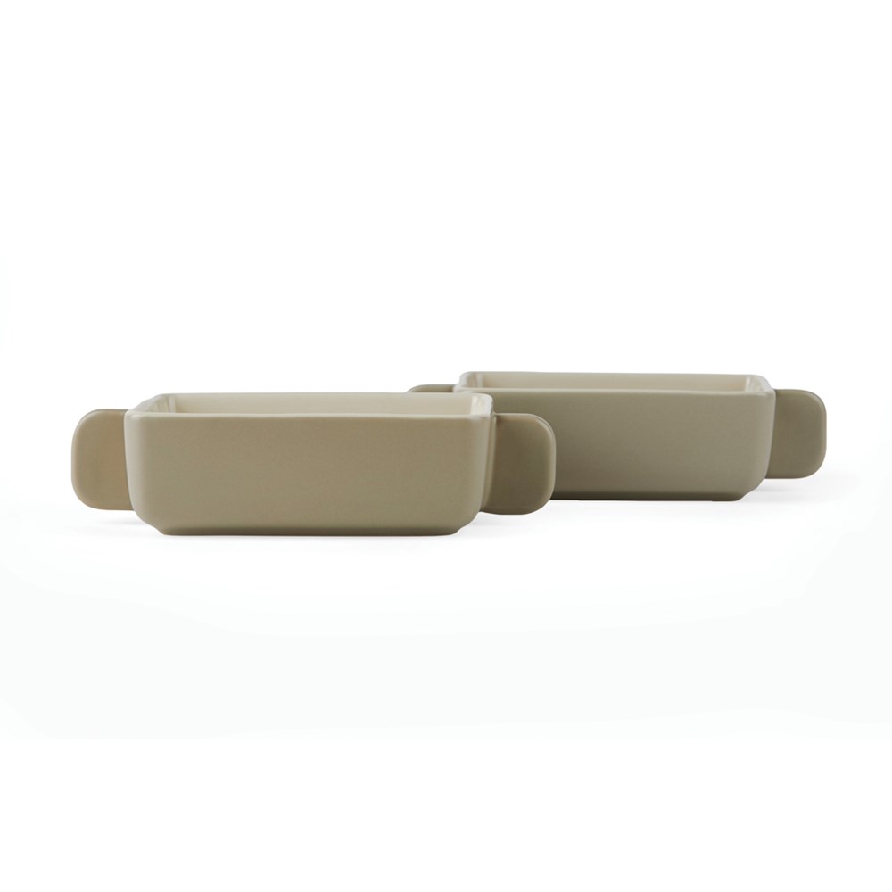 VINGA Monte Neu Mini-Schale 2er Set - grau (± PMS Warm Grey 3)